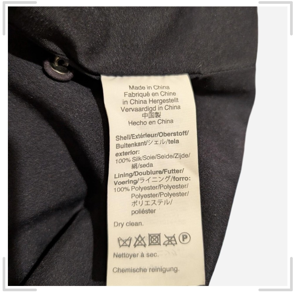 Pre-owned Floral V-Neck Black Dress - Picture 8 of 8